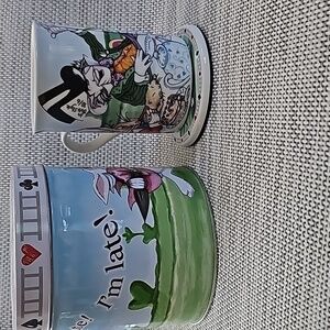 New Paul Cardew Alice in Wonderland Coffee Mug in Collector’s Tin – Disney 2008